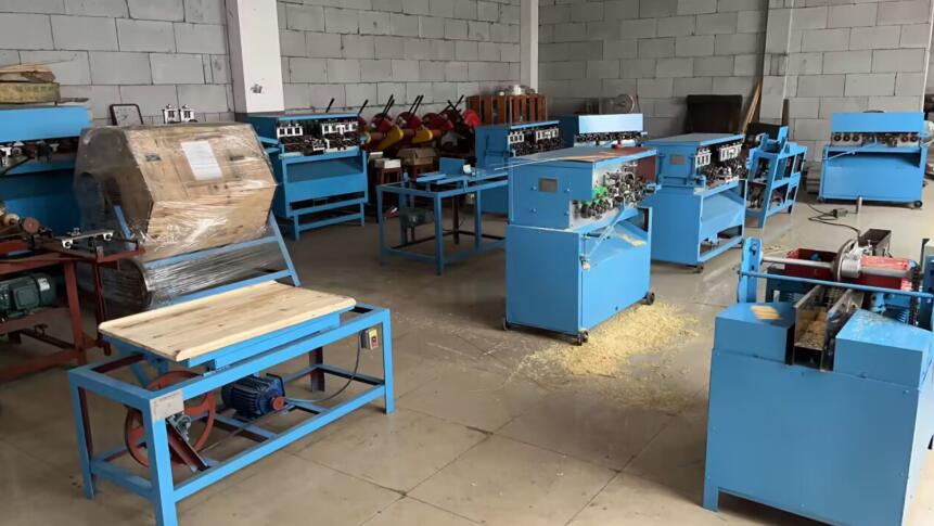Bamboo stick machine Bamboo stick machine