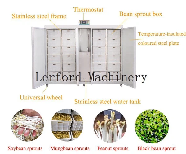 automatic bean sprout growing machine automatic bean sprout growing machine