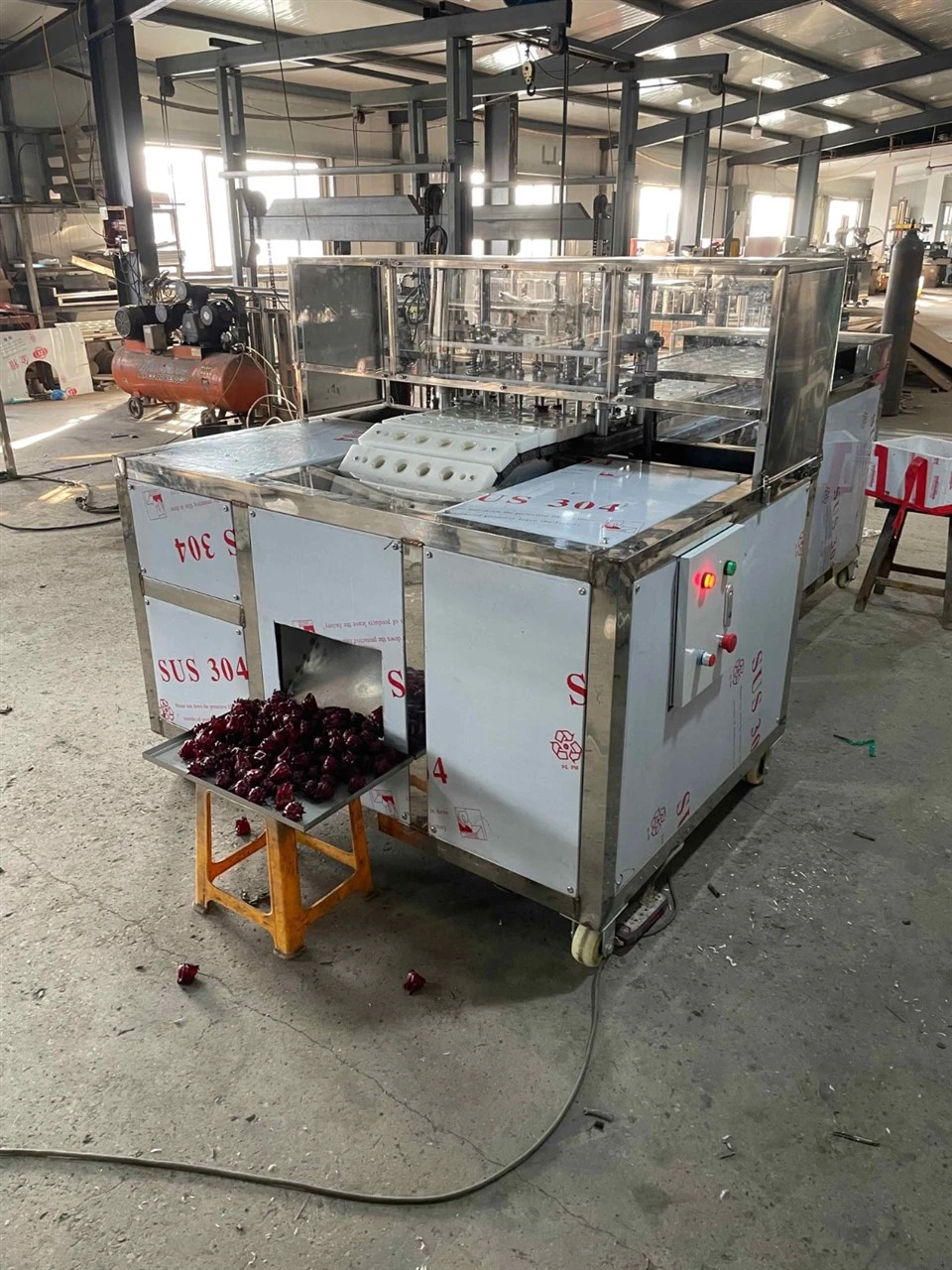 Roselle Pitting Machine